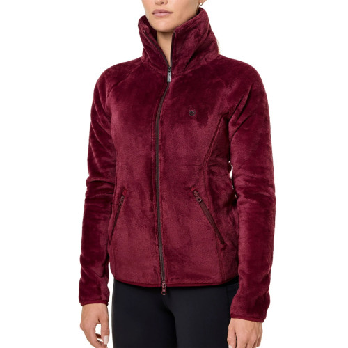 Кофта жіноча флісова Velvet Fleece Merlot, Equestrian Stockholm