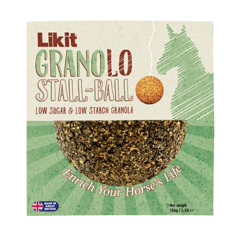 Лакомство для лошади Granolo Stall-Ball, Likit