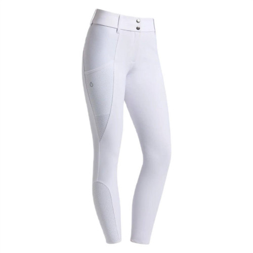 Бриджи женские для верховой езды с полной силиконовой леей Perforated Full Grip, Cavalleria Toscana
