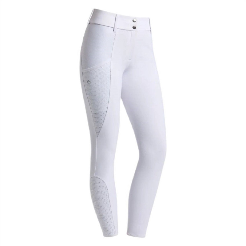 Бриджи женские для верховой езды с полной силиконовой леей Perforated Full Grip, Cavalleria Toscana