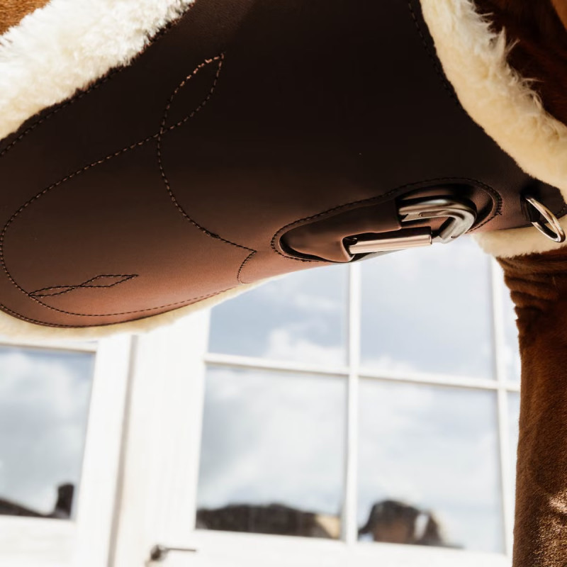 Підпруга конкурна фартух з еластичними кінцями, анатомічна Sheepskin Anatomic Girt, Kentucky