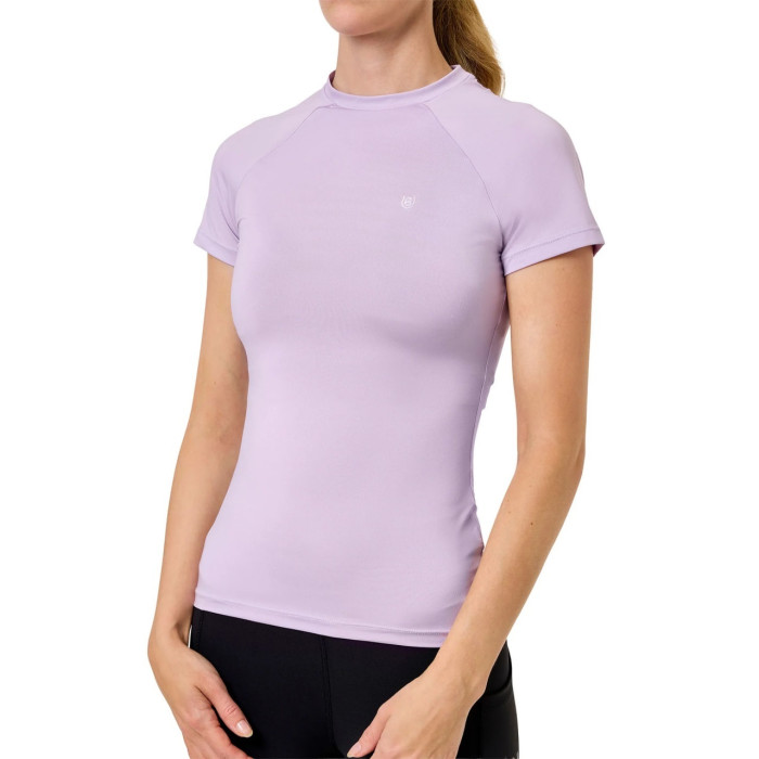 Футболка жіноча тренувальна з коротким рукавом Lavender, Equestrian Stockholm
