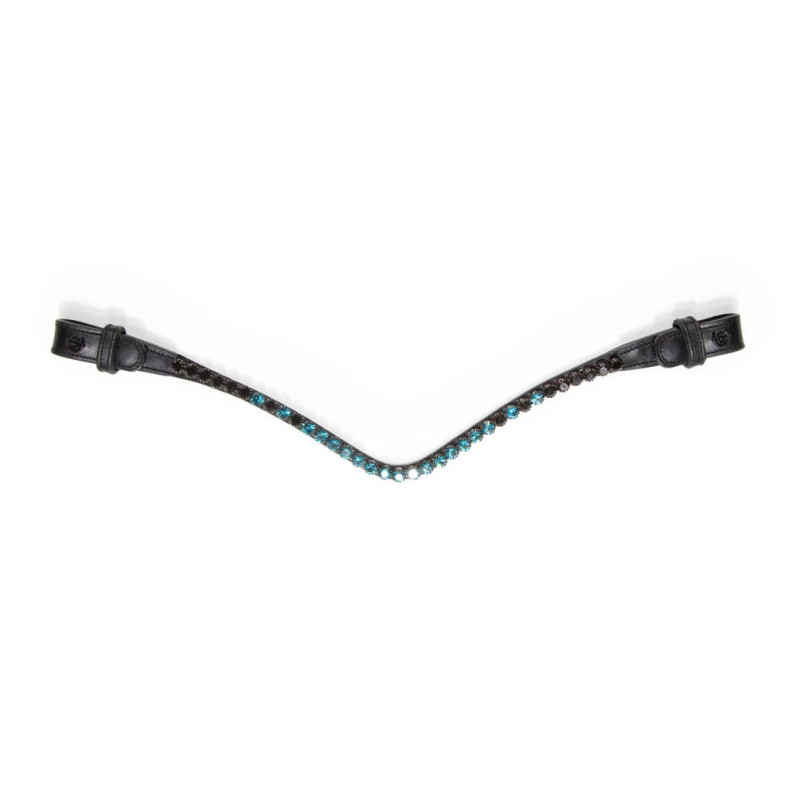 Ремінь налобний для вуздечки Blue Meadow, Equestrian Stockholm