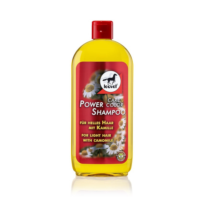 Шампунь для лошади концентрированный с ромашкой Power Shampoo Camomile, Leovet