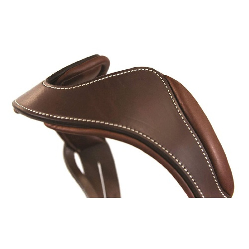 Уздечка анатомическая с комбинированным капсюлем c поводьями Precision Comfort Bridle, Antares