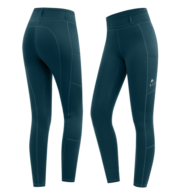 Лосины зимние для верховой езды с полной силиконовой леей Ella, ELT